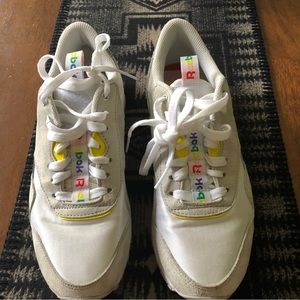 Reebok SoulCycle rainbow pride gym shoe size 8